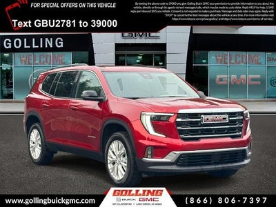 2024 GMC Acadia Elevation