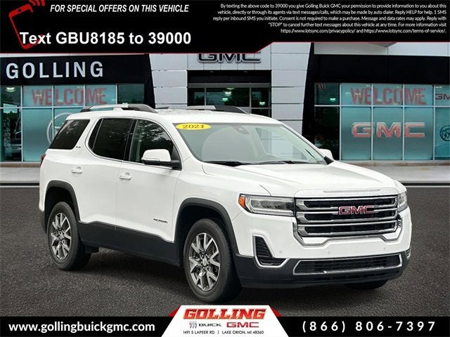 2021 GMC Acadia SLE