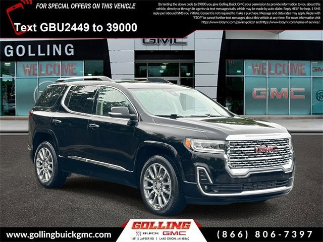 2022 GMC Acadia Denali