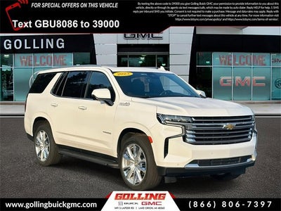2023 Chevrolet Tahoe High Country