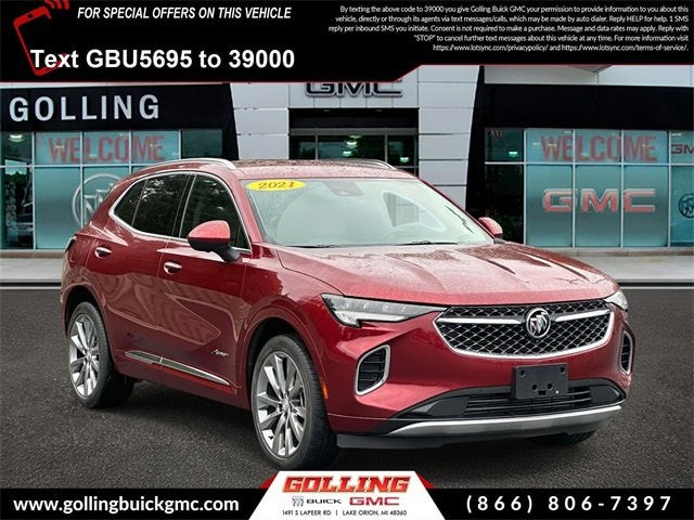 2021 Buick Envision Avenir