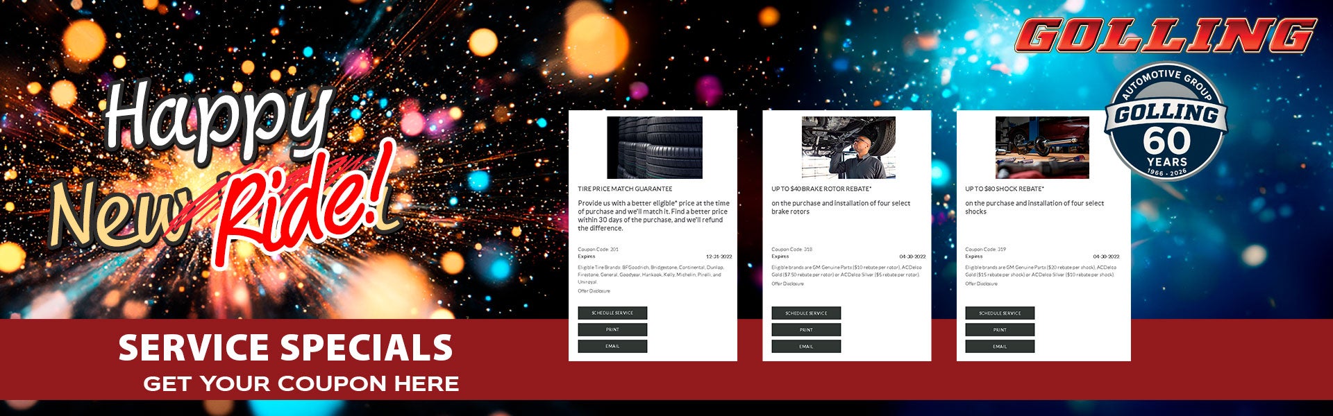 Our Service Specials